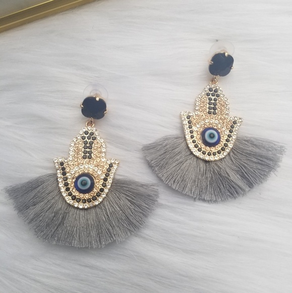 Hanna| fringe earrings - Picture 2 of 3